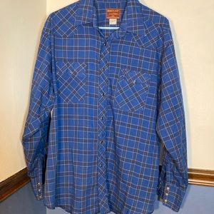 Rustler Vintage Western Pearl Snap Shirt